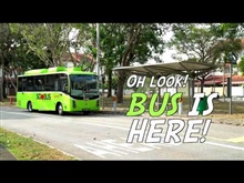 SMRT Electric Bus for Service 825